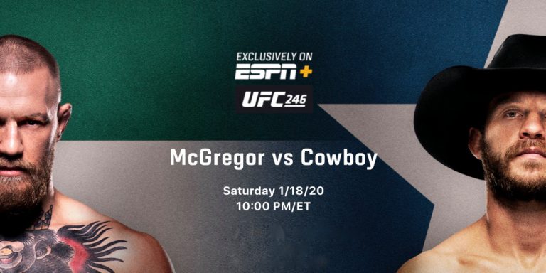Как смотреть UFC McGregor vs Cowboy на iPhone, Apple TV