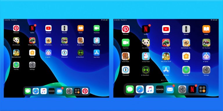 iPadOS 13: Как сделать иконки приложений iPad и текст больше