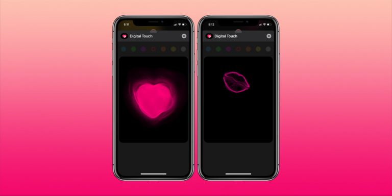 iPhone: Как отправить биение сердца, поцелуй, разбитое сердце и многое другое