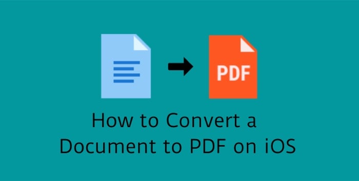 Как конвертировать документ в PDF на iOS