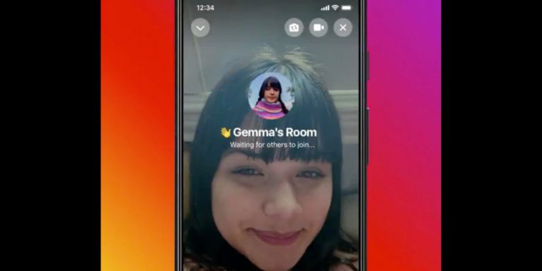 Как начать групповой видео чат в Instagram с Messenger Rooms