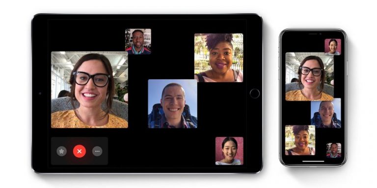 iPhone и iPad: как остановить движение лиц в группе FaceTime