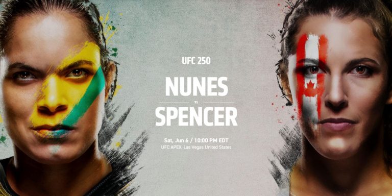 Как смотреть UFC 250 Nunes против Спенсера на iPhone, Apple TV