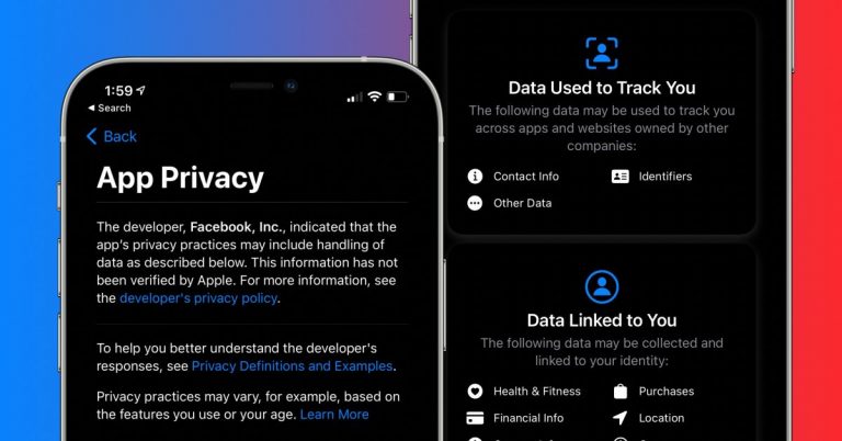 Как проверить данные о конфиденциальности приложения iOS для iPhone и iPad