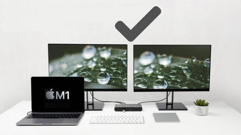 Как подключить два или более внешних дисплея к Mac Apple Silicon M1