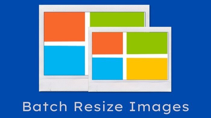 Как массово изменить размер нескольких изображений в Windows бесплатно