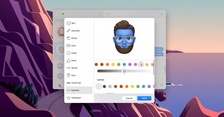 Как создать Memoji на Mac с macOS Big Sur