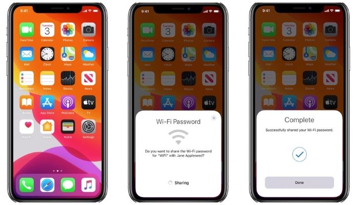 Как быстро поделиться паролем Wi-Fi с iPhone на iPhone или Android