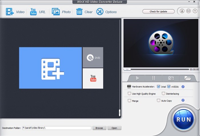 WinX Video Converter: мощный инструмент для преобразования и загрузки видео