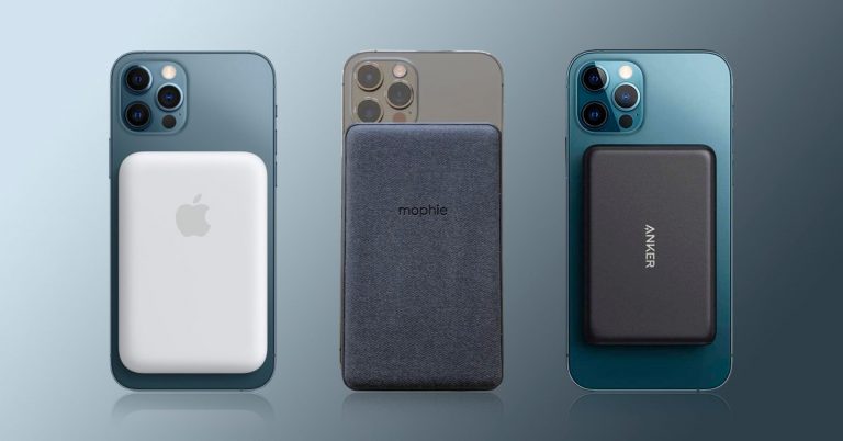 Apple MagSafe Battery против вариантов Mophie и Anker iPhone 12
