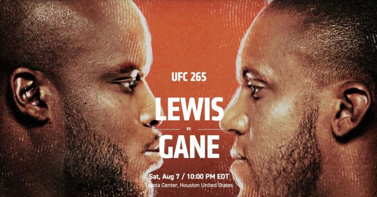 Как смотреть Lewis vs Gane UFC 265 на iPhone, Apple TV