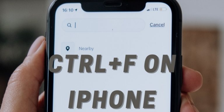 Control F на iPhone: 3 способа поиска слова на iPhone