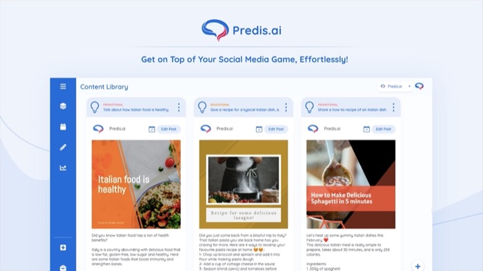 Predis.ai: Контент-маркетинг в социальных сетях стал проще и умнее