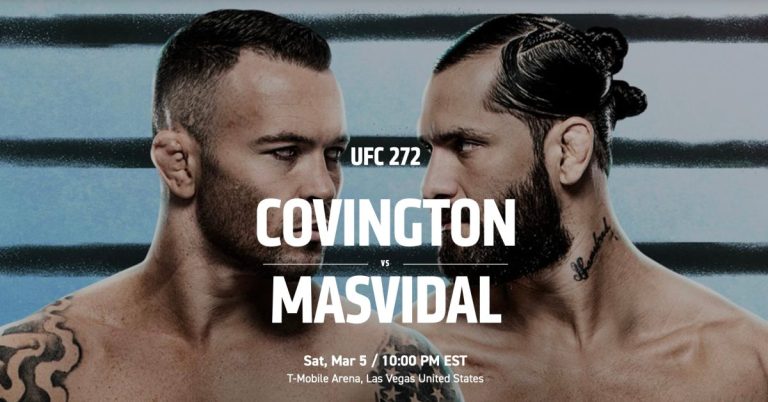 Как смотреть UFC 272 Ковингтон против Масвидала на iPhone, веб