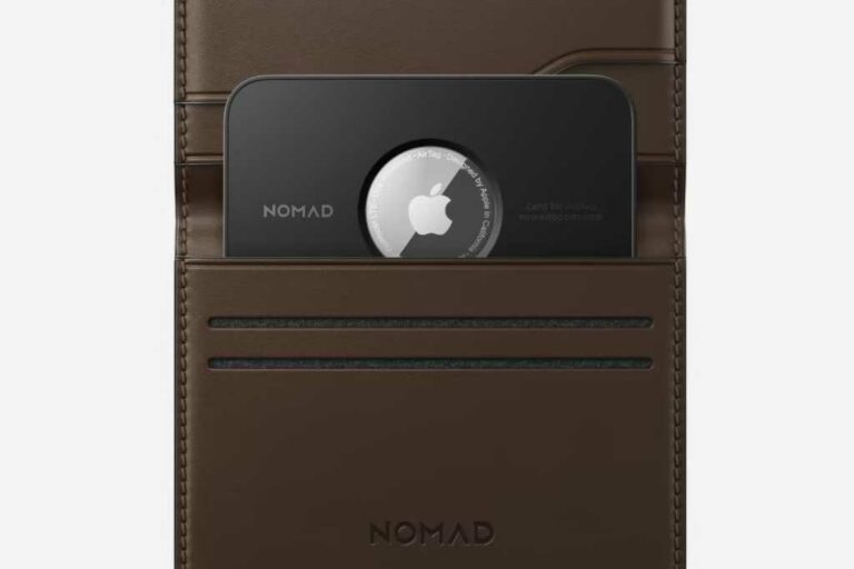 Обзор карты Nomad: поместите AirTag в свой кошелек в жестком футляре Nomad
