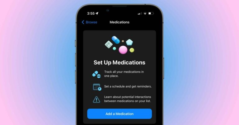 Отслеживание лекарств на iPhone: руководство по iOS 16
