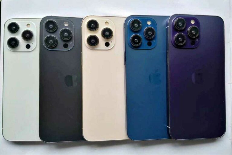 Манекены, похоже, раскрывают новые цвета iPhone 14 Pro