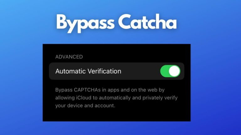 Как обойти проверку CAPTCHA на iPhone и iPad [iOS 16]