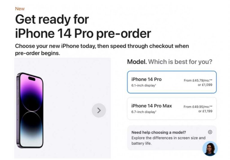 Как сделать предварительный заказ на iPhone 14, Plus, Pro и Pro Max