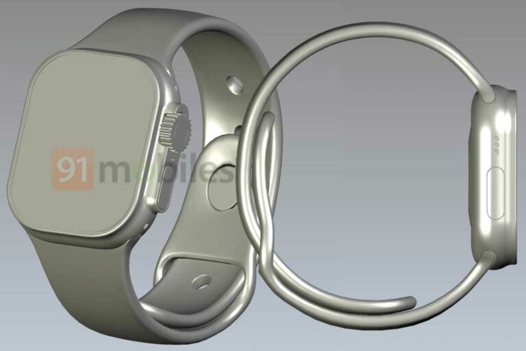 Утечка Apple Watch Pro демонстрирует новый дизайн с большим дисплеем и дополнительной кнопкой