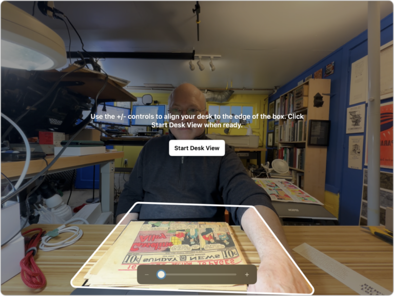 Как настроить рабочий стол в обновленной камере непрерывности MacOS Ventura