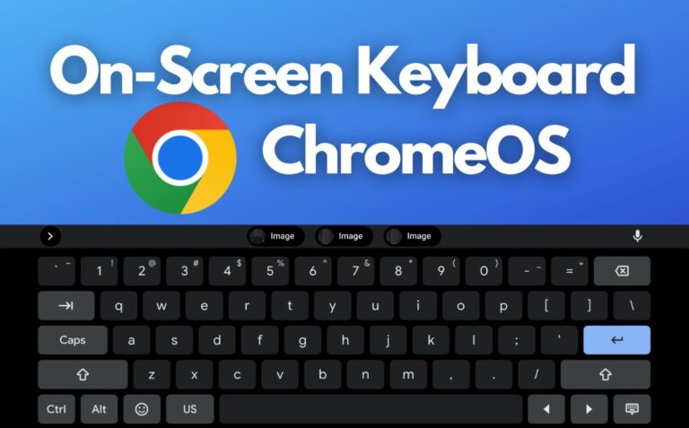 Как включить или отключить экранную клавиатуру на Chromebook
