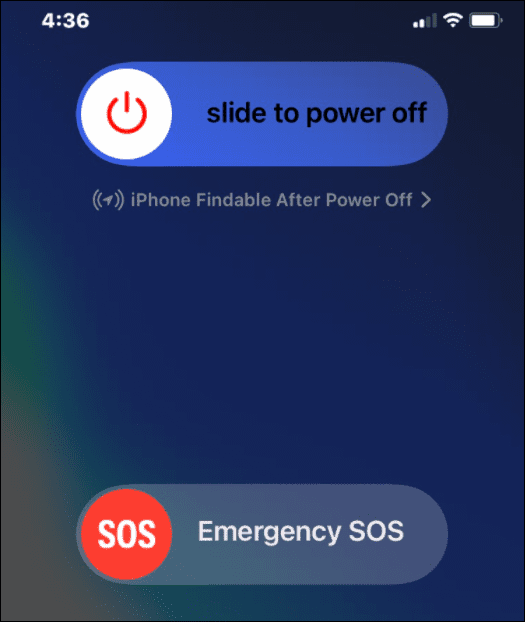 Слайдер SOS для экстренной помощи iPhone