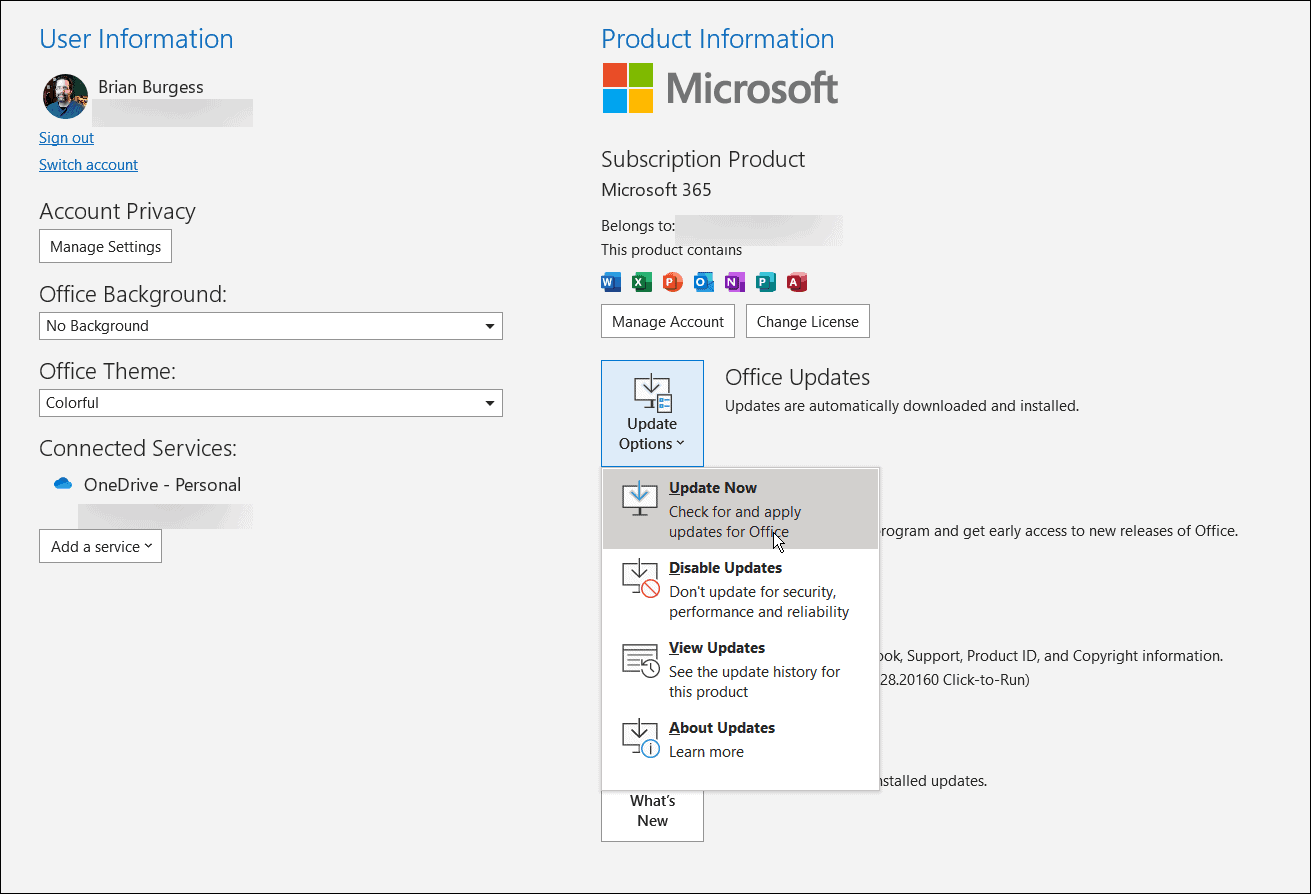 добавить команды Microsoft в Outlook