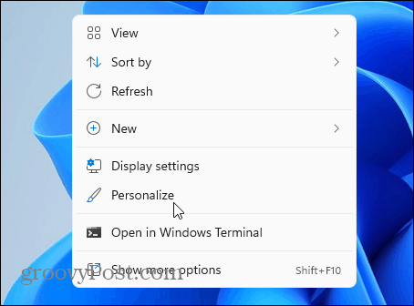 Персонализируйте Windows 11
