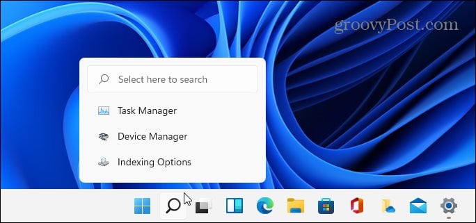 Значок поиска Windows 11