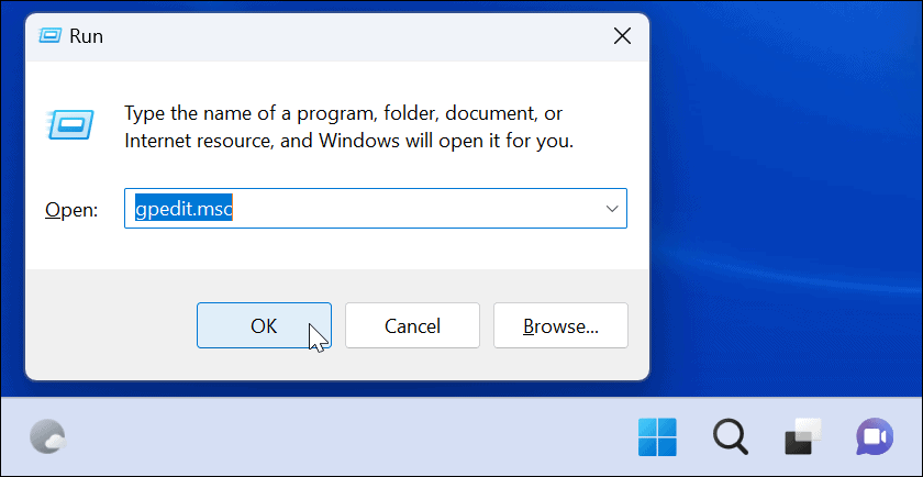 gpedit заблокировать пользователей от настроек в Windows 11