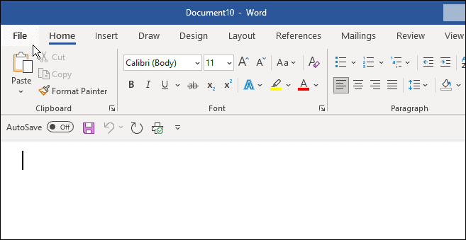использовать формат mla в Microsoft Word