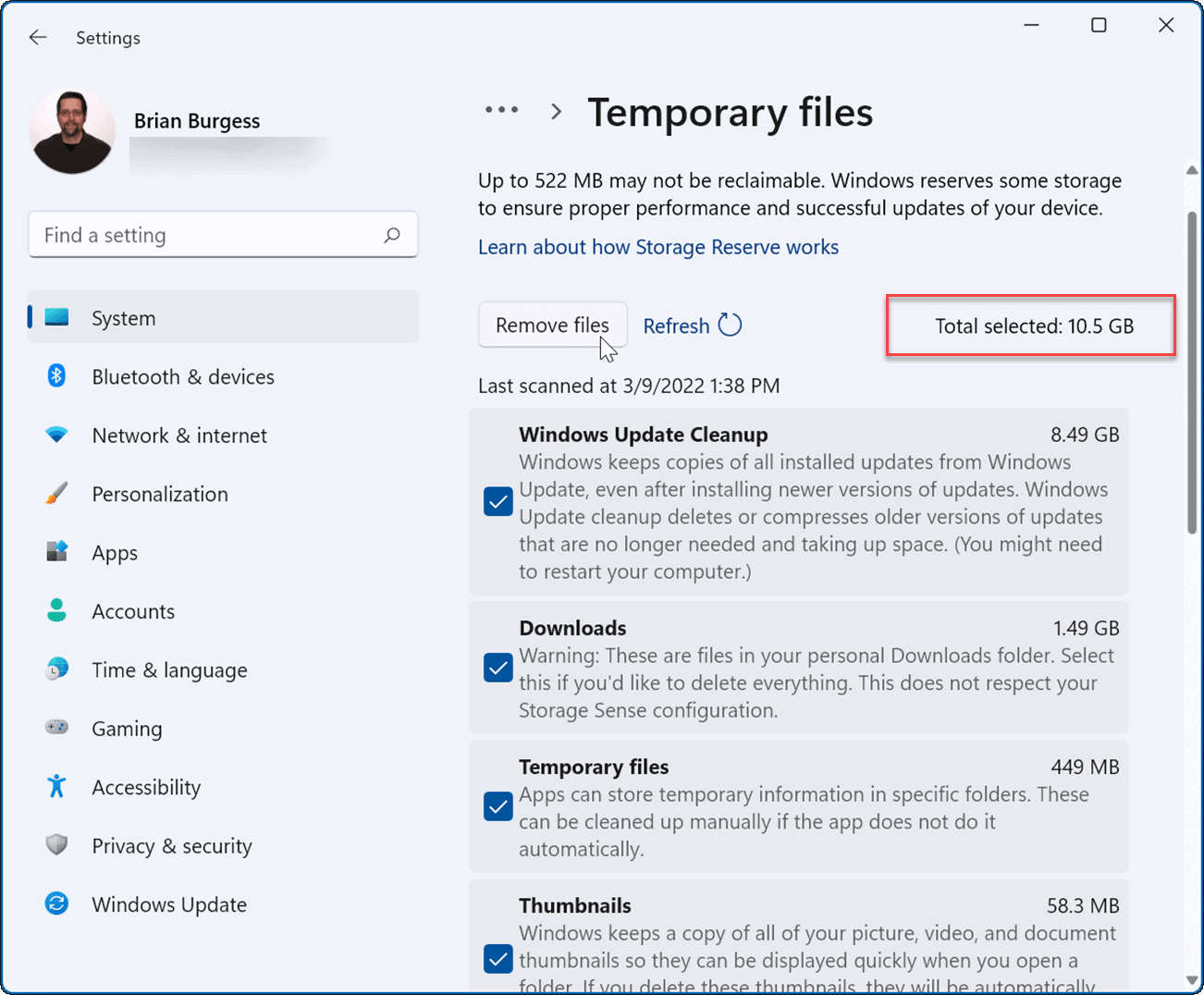 Исключение kmode из 11 временных файлов не обрабатывается в Windows 11