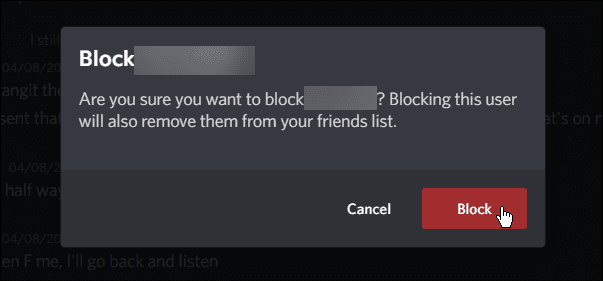 проверить заблокировать пользователя