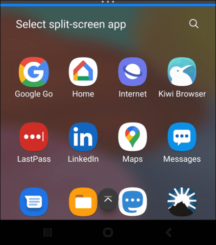 как разделить экран на андроиде выбрать приложение