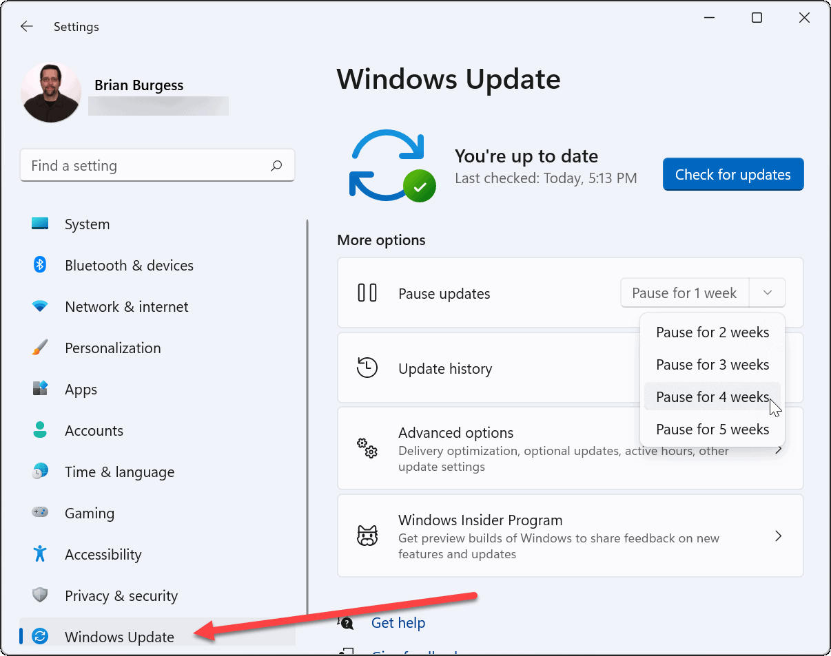 Новые недели приостанавливают обновление Windows 11