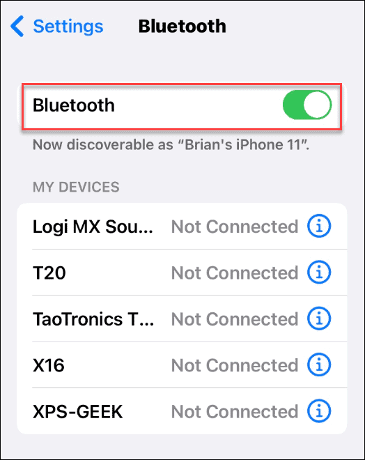 Bluetooth поделиться паролем Wi-Fi на iPhone