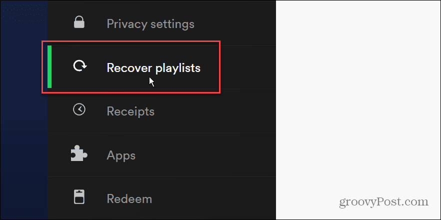 Как восстановить удаленный плейлист Spotify