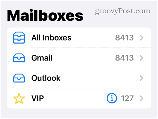 Отменить отправку электронной почты на iPhone или iPad
