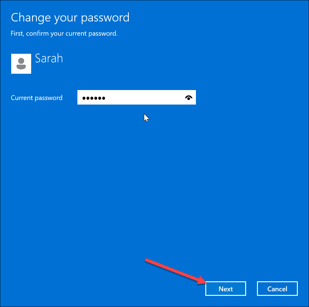 Удалите свой пароль в Windows 11