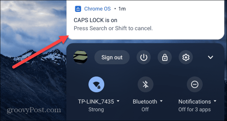 Chromebook с поддержкой Caps Lock