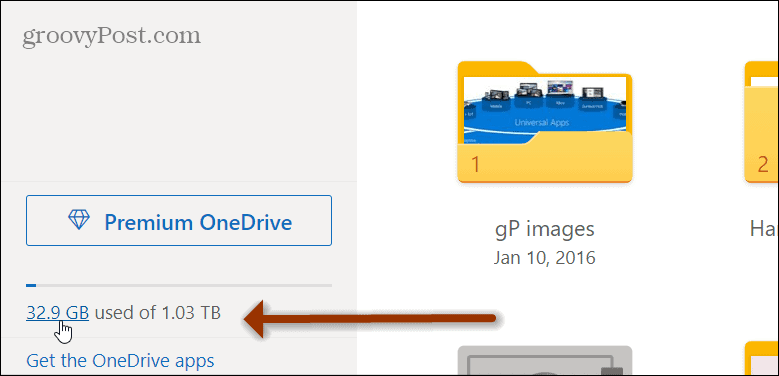 Интернет-пространство для хранения OneDrive