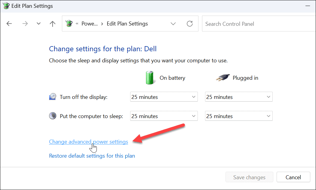Настройте время гибернации в Windows 11
