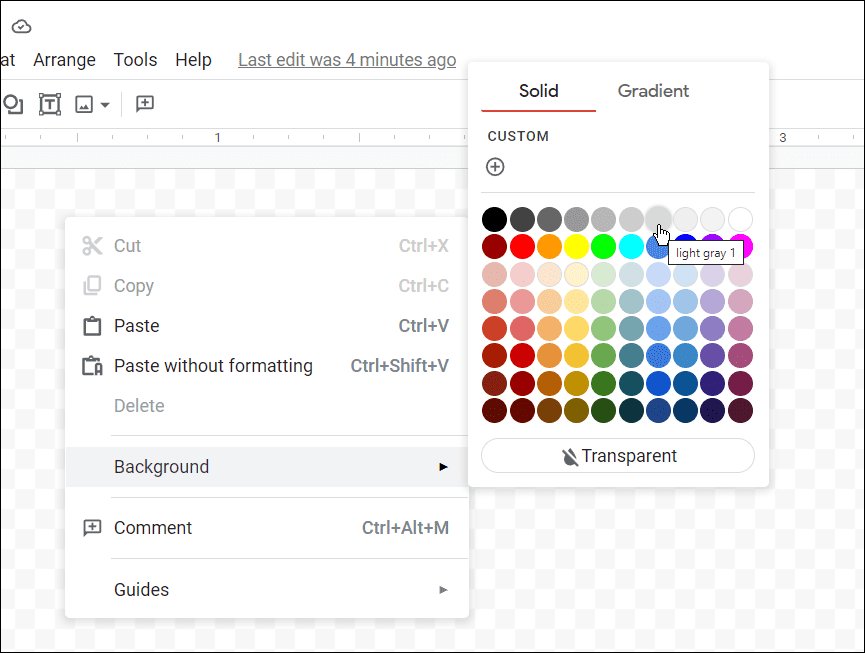 выбрать цвет карты как сделать карты в google docs