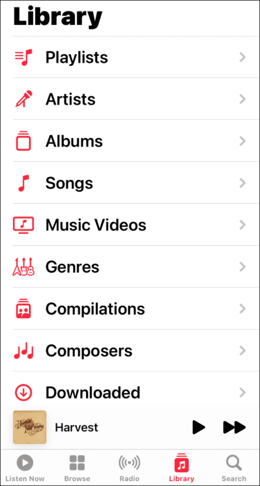 библиотека добавить свою музыку в Apple Music