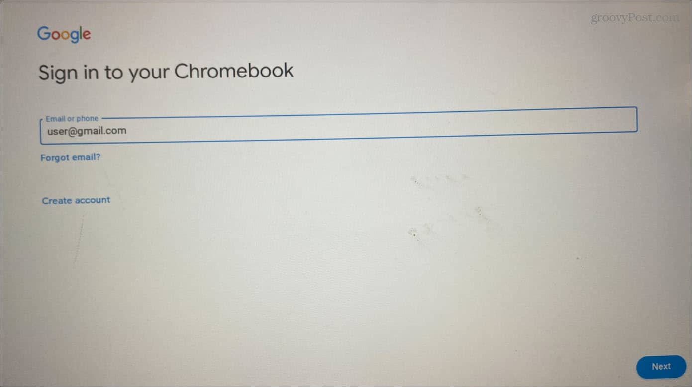 Добавить пользователя на Chromebook