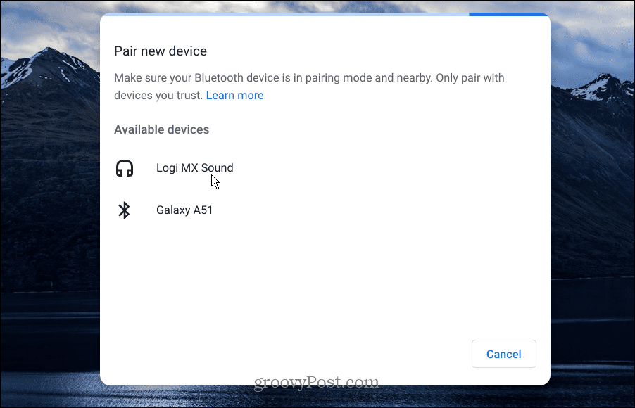Звук не работает на Chromebook
