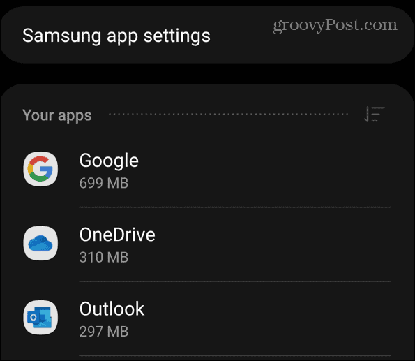 Очистить кэш Android
