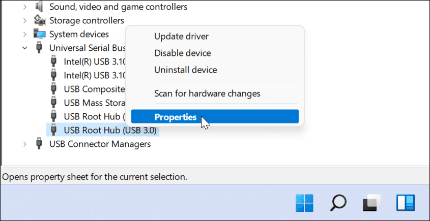 исправить USB, не работающий в Windows 11