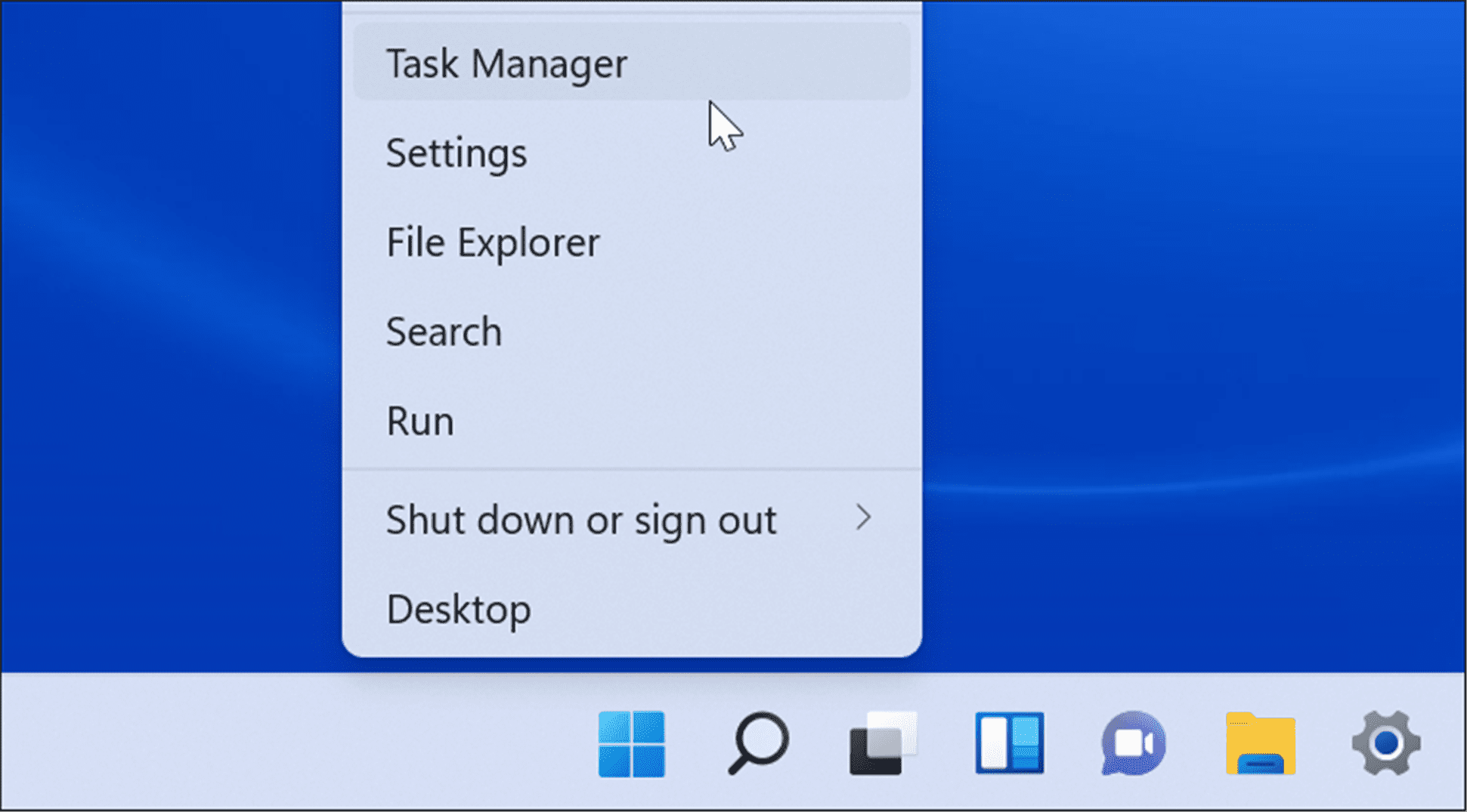 Откройте диспетчер задач в Windows 11.